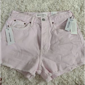 Pink Denim Forum shorts
